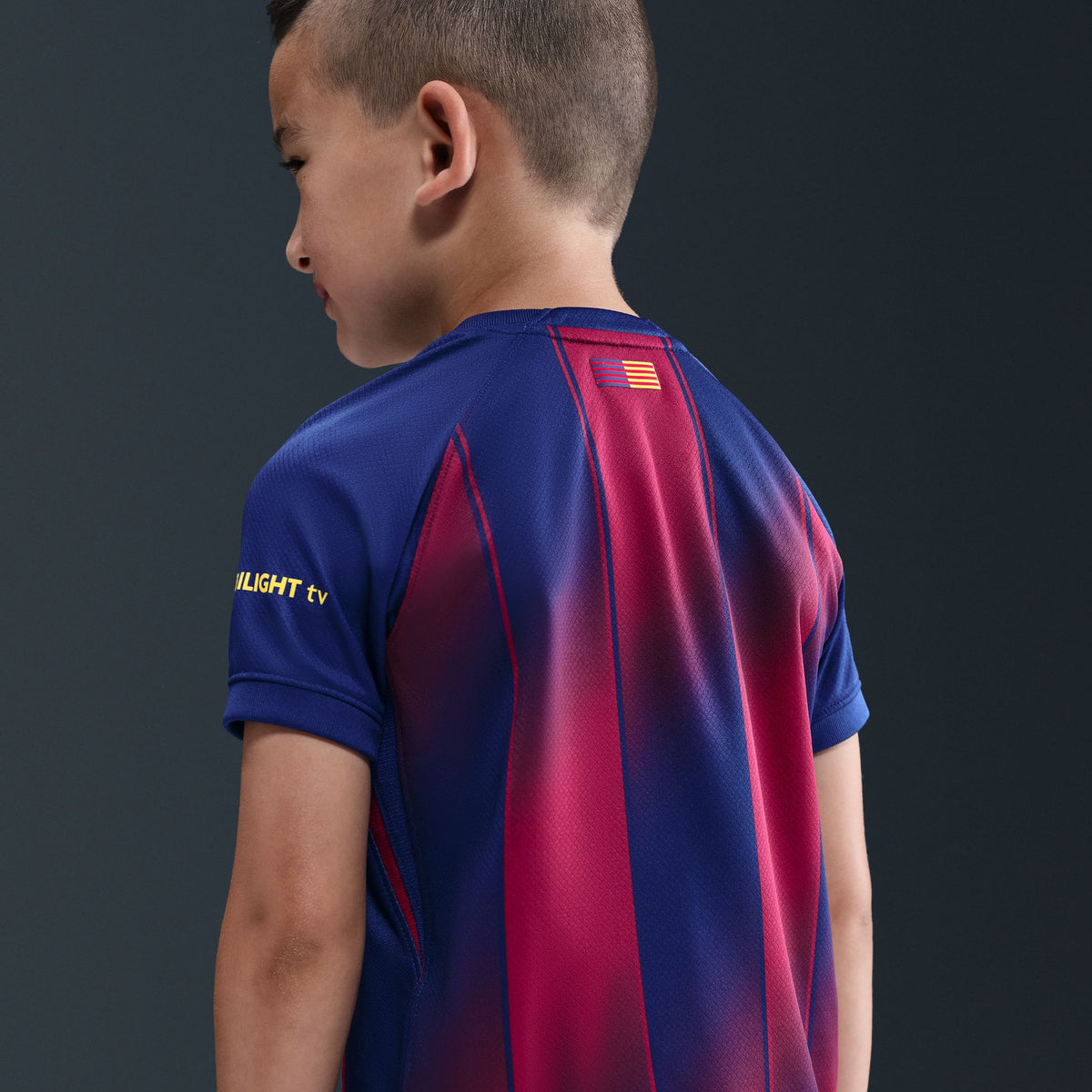 Nike FC Barcelona 2025/26 Stadium Home Little Kids' Soccer Replica 3-Piece Kit - HJ5619-456-NIKE by Nike | Available at Niky's Sports