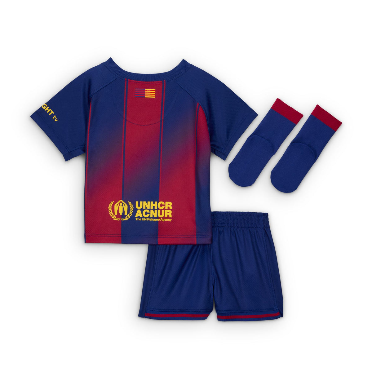 Nike FC Barcelona 2025/26 Stadium Home Baby/Toddler Soccer Replica 3-Piece Kit - HJ5637-456-NIKE by Nike | Available at Niky's Sports