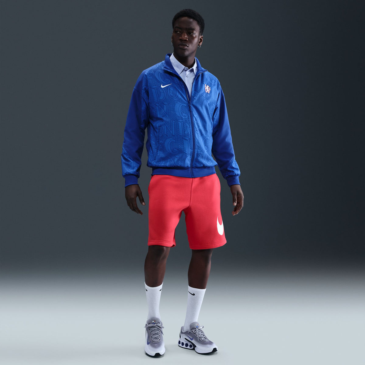 Nike Chelsea FC Strike Men&#39;s Dri-FIT Soccer Anthem Jacket - HJ6389-495-NIKE by Nike | Available at Niky&#39;s Sports