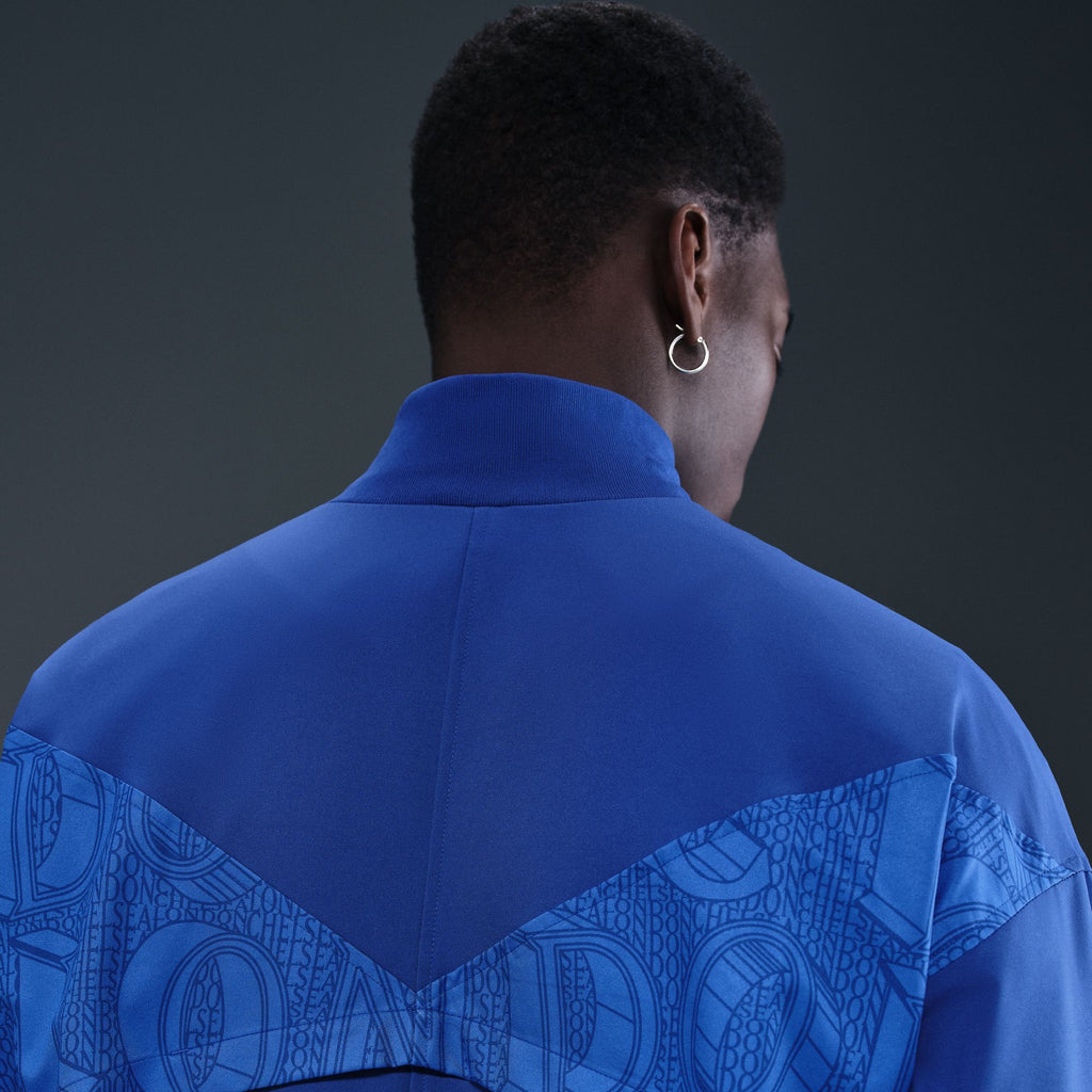 Nike Chelsea FC Strike Men's Dri-FIT Soccer Anthem Jacket - HJ6389-495-NIKE by Nike | Available at Niky's Sports
