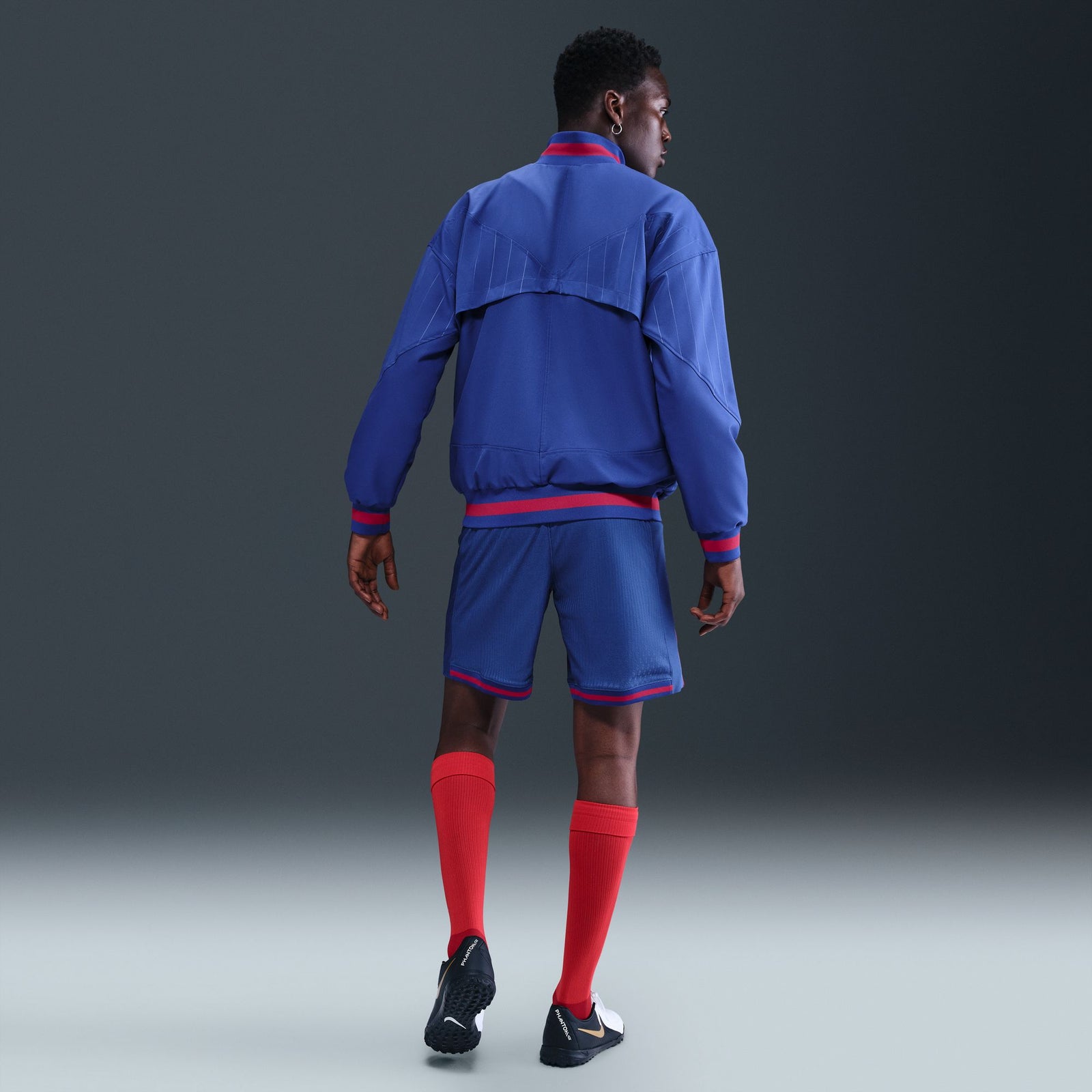 Nike FC Barcelona Strike Home Men's Dri-FIT Soccer Anthem Jacket - HJ6393-455-NIKE by Nike | Available at Niky's Sports