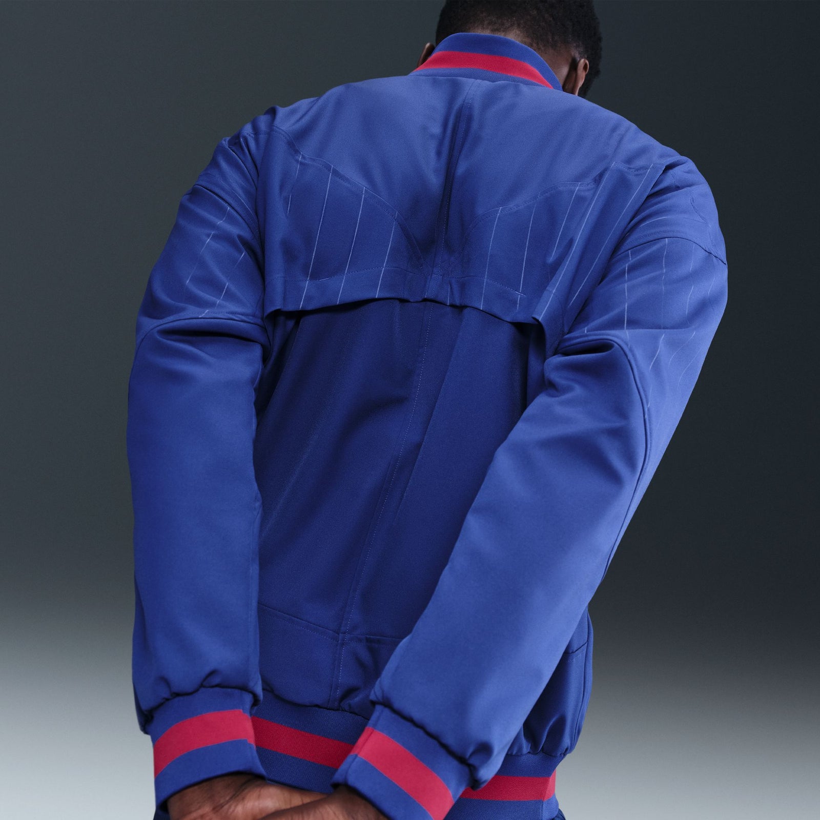 Nike FC Barcelona Strike Home Men's Dri-FIT Soccer Anthem Jacket - HJ6393-455-NIKE by Nike | Available at Niky's Sports