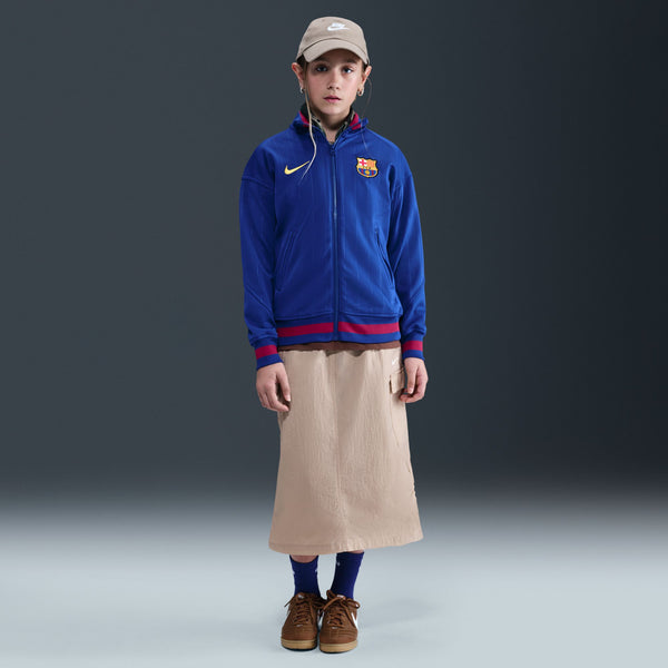 Nike FC Barcelona Academy Pro Home Big Kids' Dri-FIT Soccer Anthem Jac