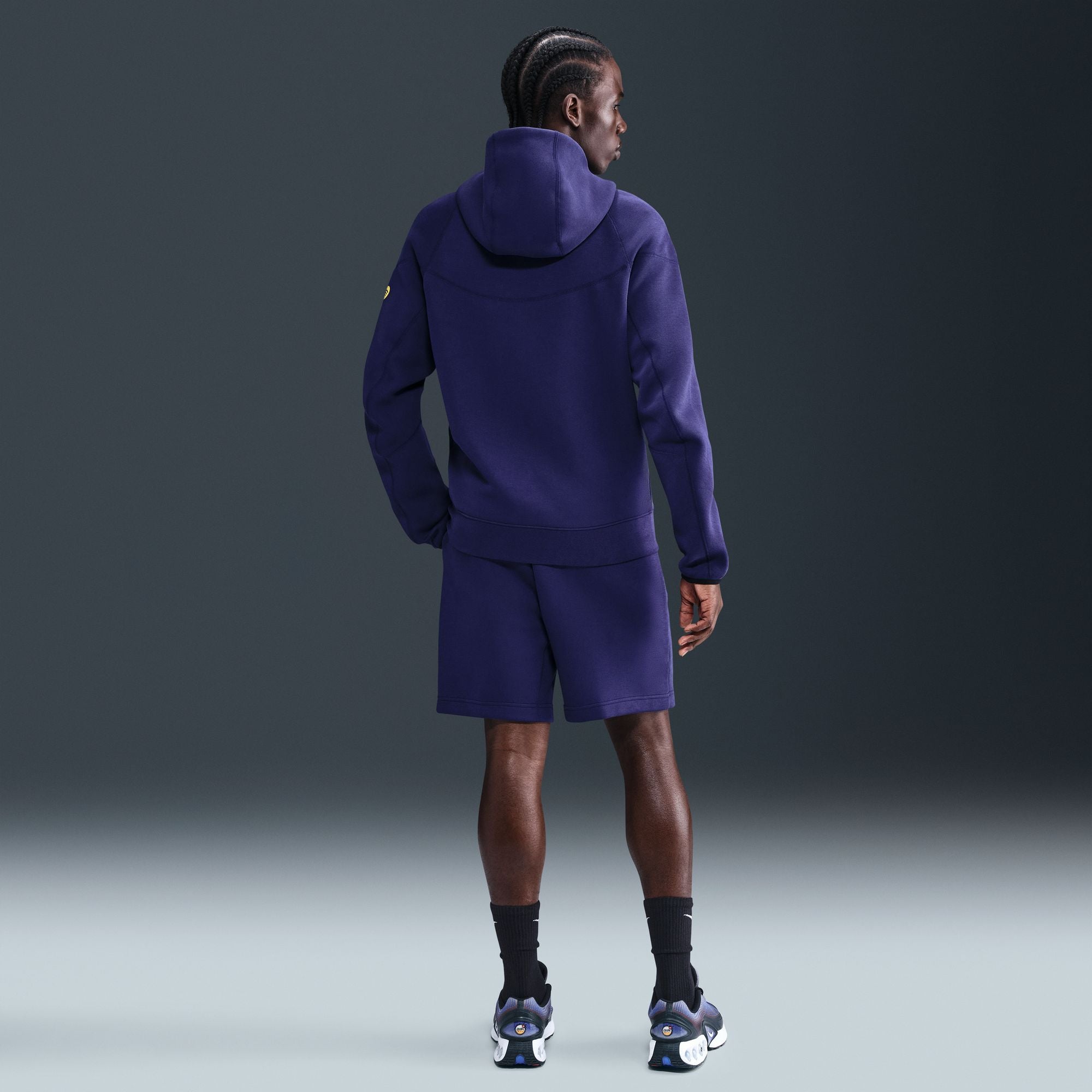 Nike FC Barcelona Tech Fleece FZ WR Hoodie - HJ6426-595-NIKE by Nike | Available at Niky's Sports