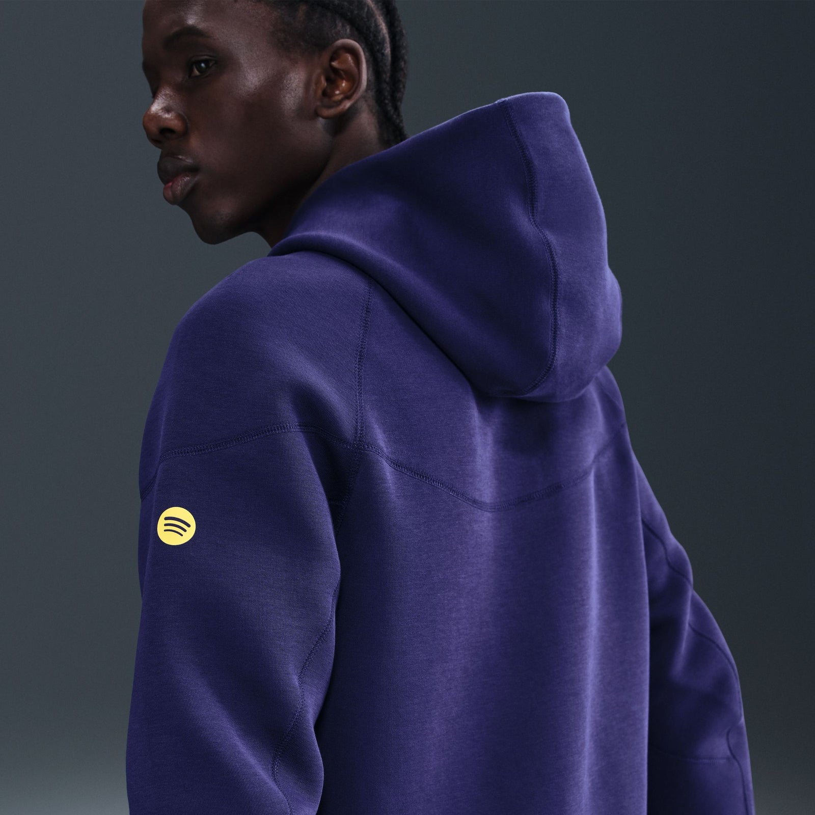 Nike FC Barcelona Tech Fleece FZ WR Hoodie - HJ6426-595-NIKE by Nike | Available at Niky's Sports