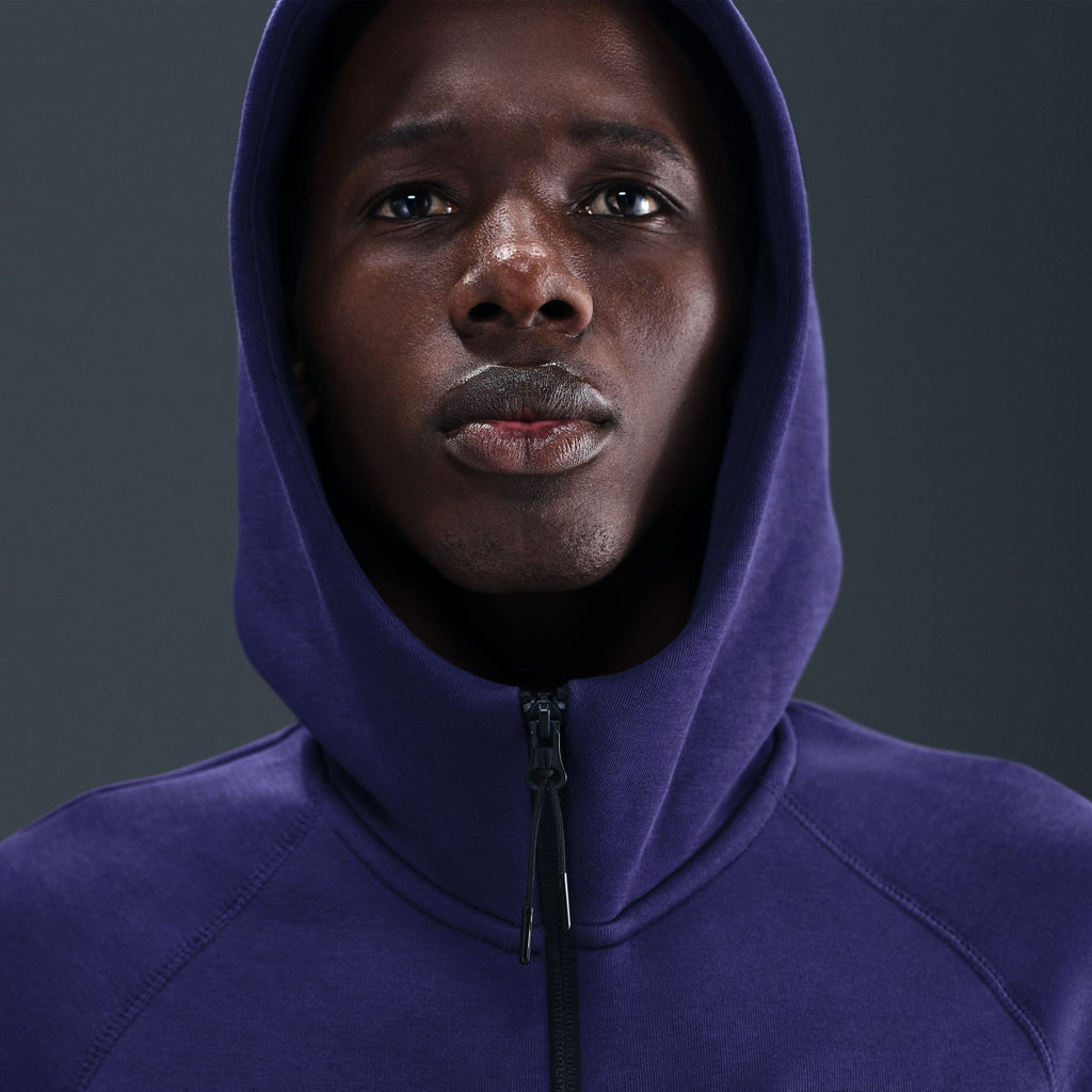 Nike FC Barcelona Tech Fleece FZ WR Hoodie - HJ6426-595-NIKE by Nike | Available at Niky's Sports