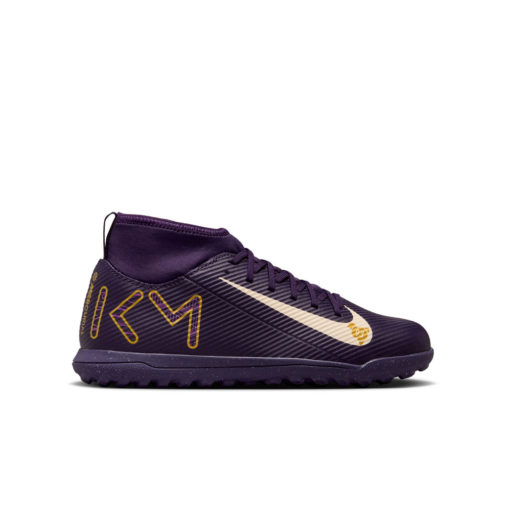 Nike Jr. Mercurial Superfly 10 Club "Kylian Mbappé" Big Kids' TF High-Top Soccer Shoes - HJ6933-500-NIKE by Nike | Available at Niky's Sports