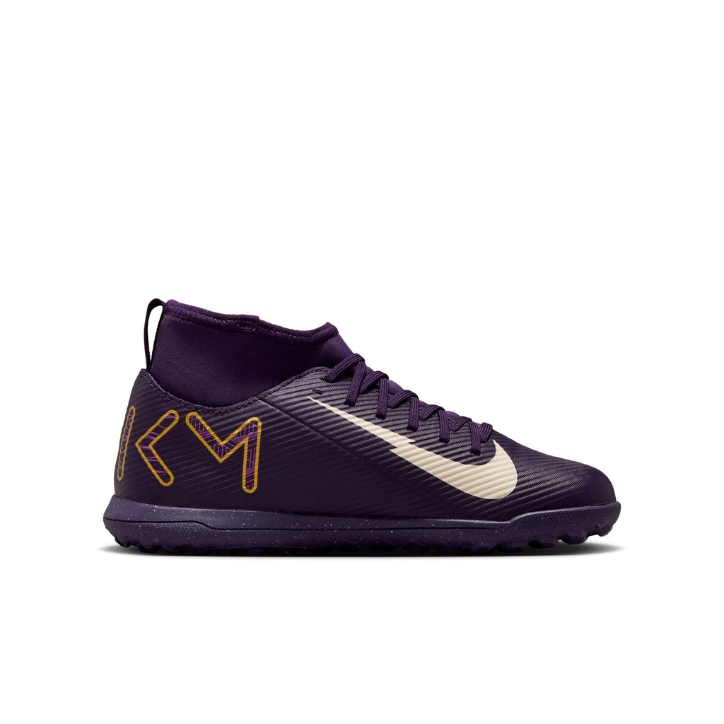 Nike Jr. Mercurial Superfly 10 Club "Kylian Mbappé" Big Kids' TF High-Top Soccer Shoes - HJ6933-500-NIKE by Nike | Available at Niky's Sports