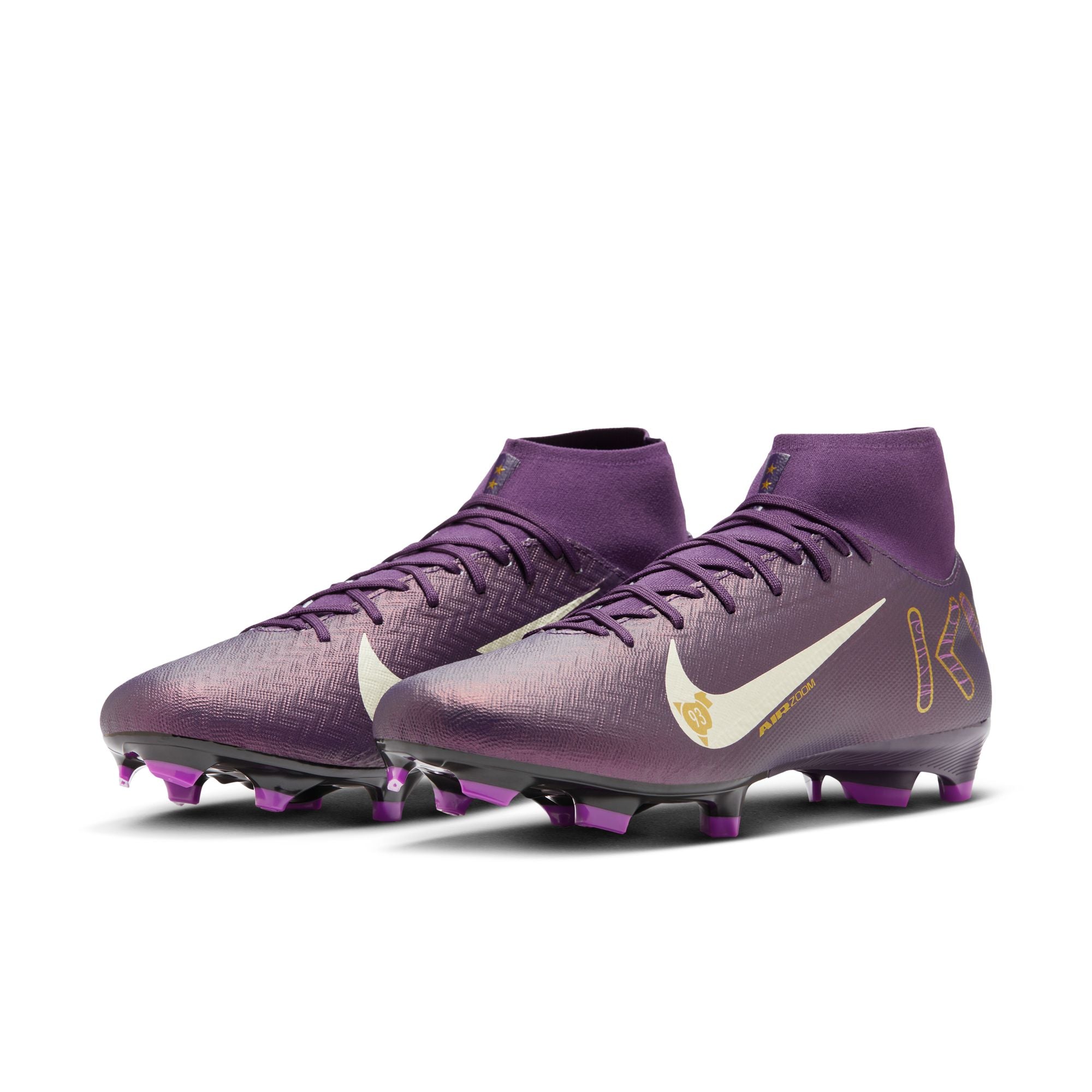 Nike Mercurial Superfly 10 Academy "Kylian Mbappé" MG High-Top Soccer Cleats - HJ7309-500-NIKE by Nike | Available at Niky's Sports
