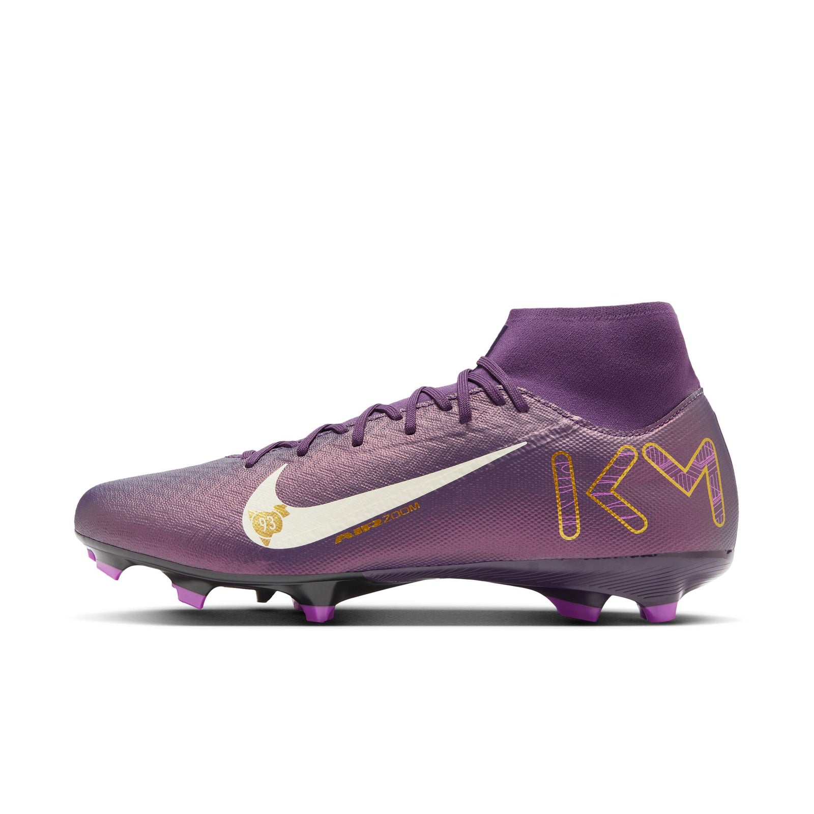 Nike Mercurial Superfly 10 Academy "Kylian Mbappé" MG High-Top Soccer Cleats - HJ7309-500-NIKE by Nike | Available at Niky's Sports