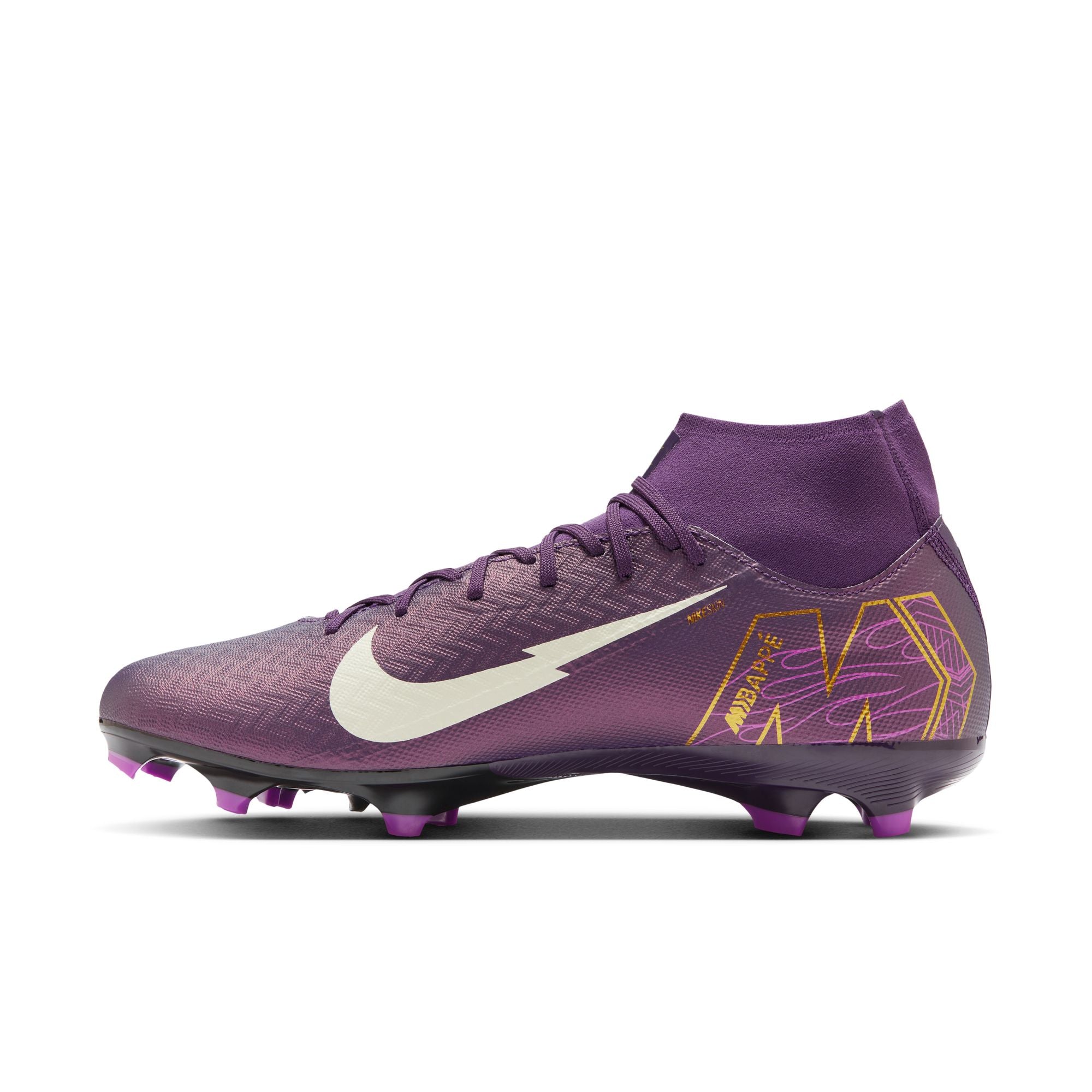 Nike Mercurial Superfly 10 Academy "Kylian Mbappé" MG High-Top Soccer Cleats - HJ7309-500-NIKE by Nike | Available at Niky's Sports