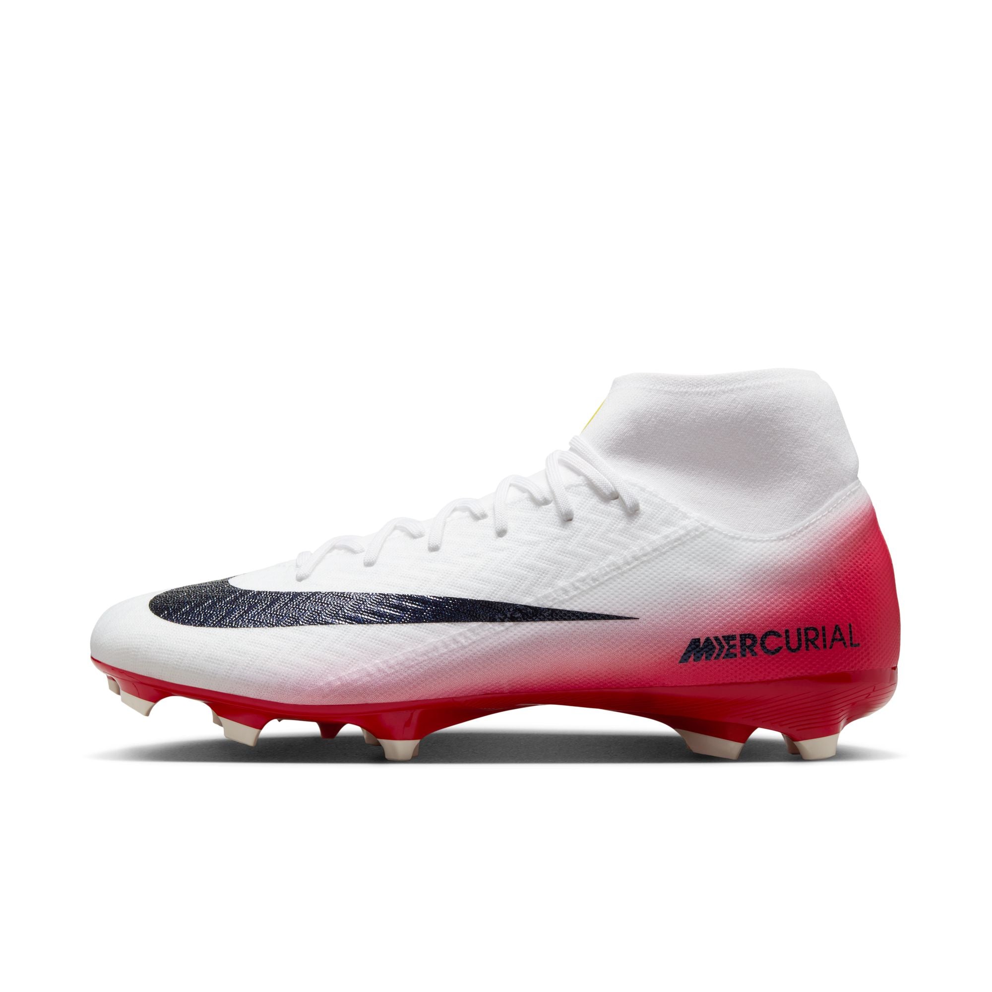 Nike Mercurial Superfly 10 Academy LV8 Multi-Ground High-Top Soccer Cleats - HJ7311-600-NIKE by Nike | Available at Niky's Sports