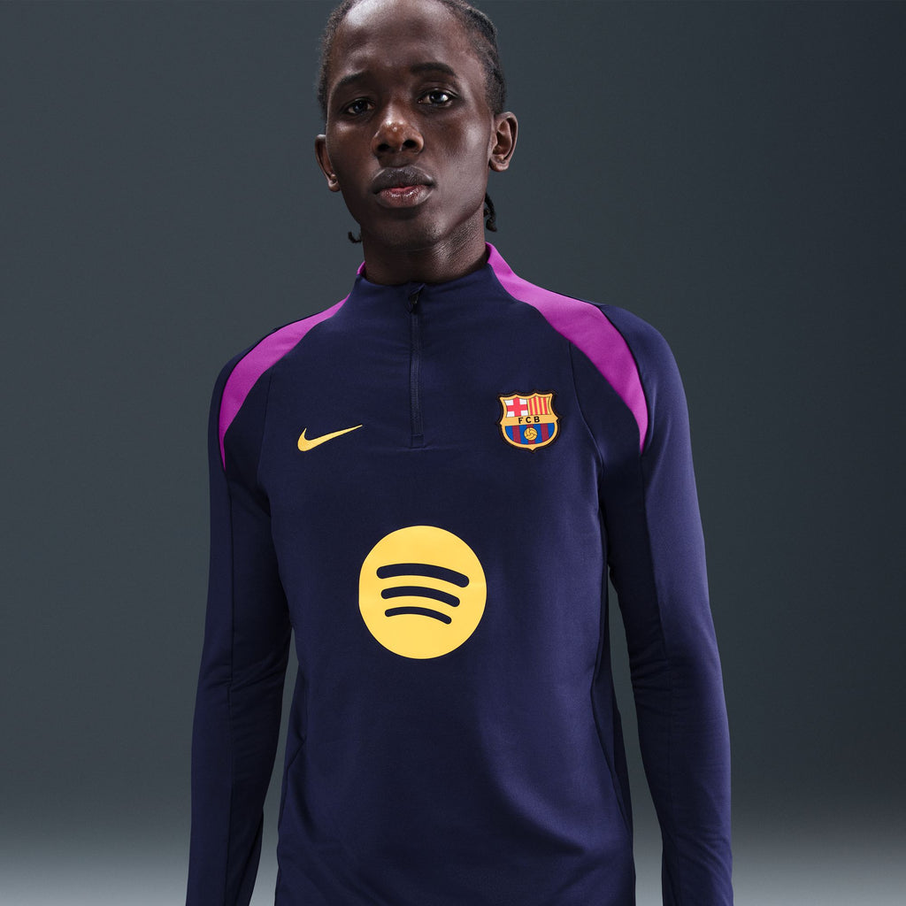 Nike FC Barcelona Strike Men's Dri-FIT Soccer Drill Top - HJ7774-597-NIKE by Nike | Available at Niky's Sports