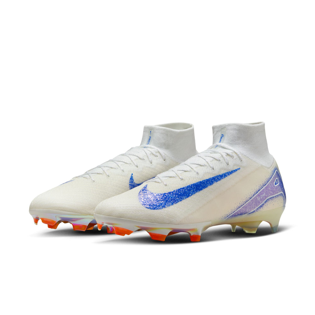 Nike Mercurial Superfly 10 Elite Blueprint FG High-Top Soccer Cleats - HJ9293-100-NIKE by Nike | Available at Niky's Sports