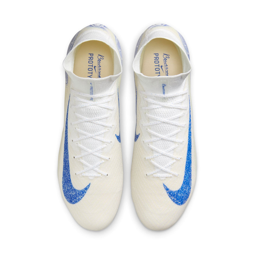 Nike Mercurial Superfly 10 Elite Blueprint FG High-Top Soccer Cleats - HJ9293-100-NIKE by Nike | Available at Niky's Sports