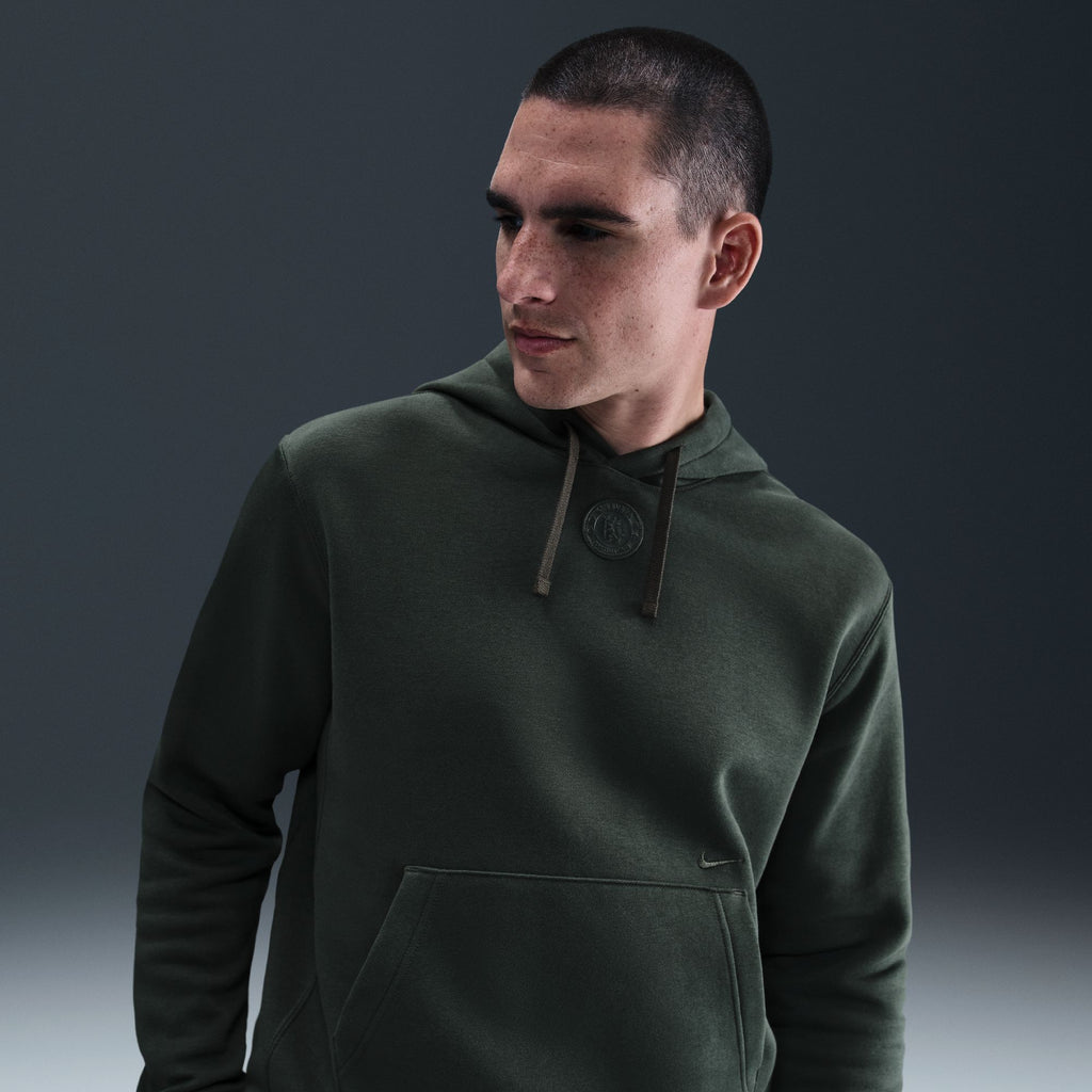 Nike Chelsea FC Club Men's Soccer Pullover Hoodie - HM2870-346-NIKE by Nike | Available at Niky's Sports