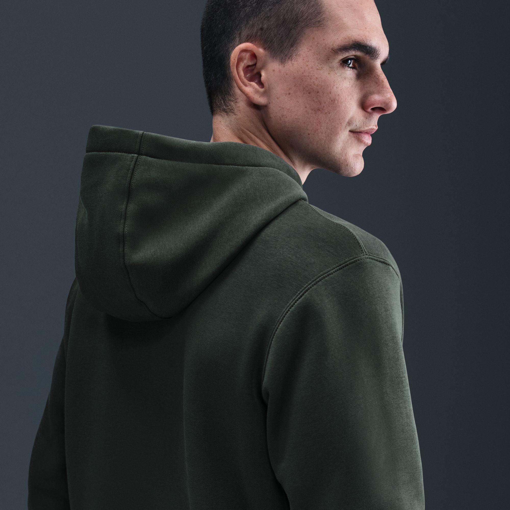 Nike Chelsea FC Club Men's Soccer Pullover Hoodie - HM2870-346-NIKE by Nike | Available at Niky's Sports