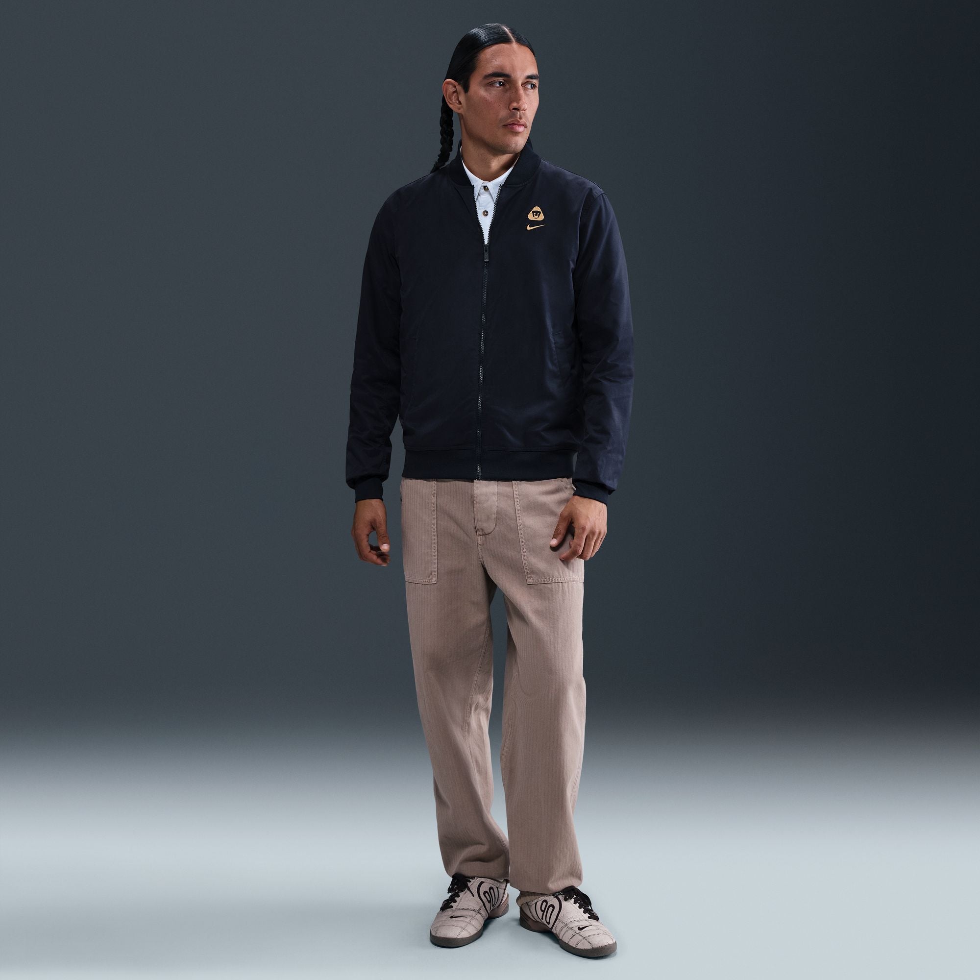Nike Pumas UNAM Club Bomber Jacket - HM3098-451-NIKE by Nike | Available at Niky's Sports