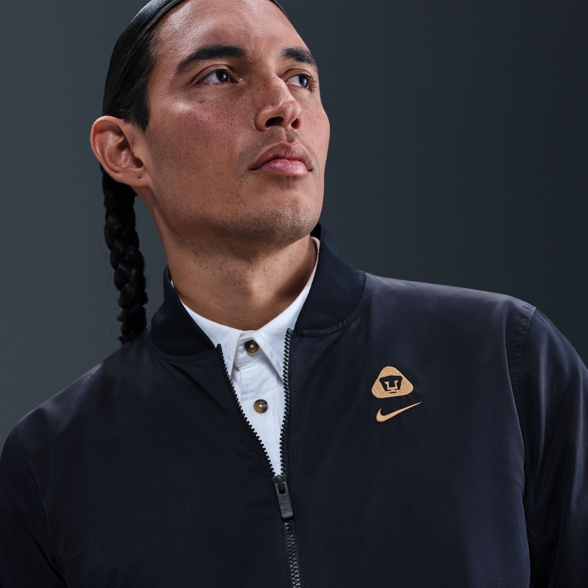 Nike Pumas UNAM Club Bomber Jacket - HM3098-451-NIKE by Nike | Available at Niky's Sports