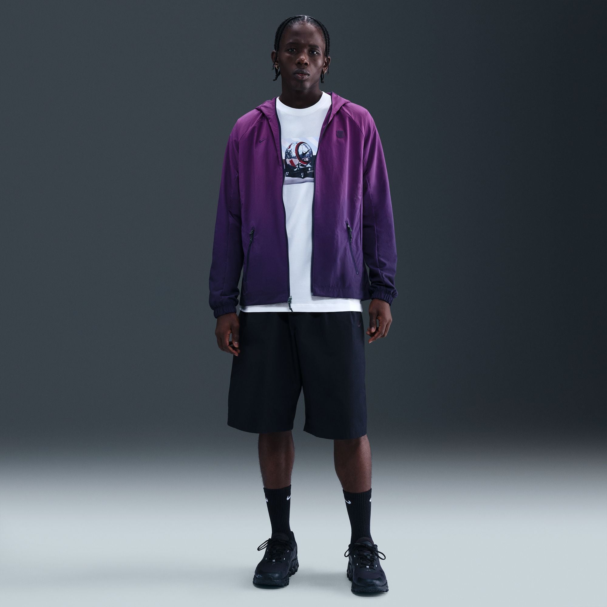 Nike FC Barcelona AWF Woven Jacket - HM3120-594-NIKE by Nike | Available at Niky's Sports