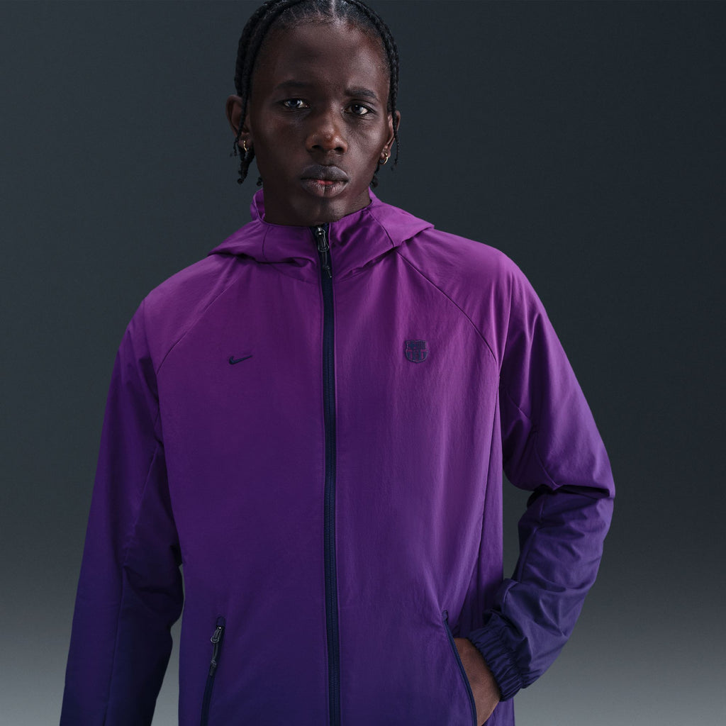 Nike FC Barcelona AWF Woven Jacket - HM3120-594-NIKE by Nike | Available at Niky's Sports