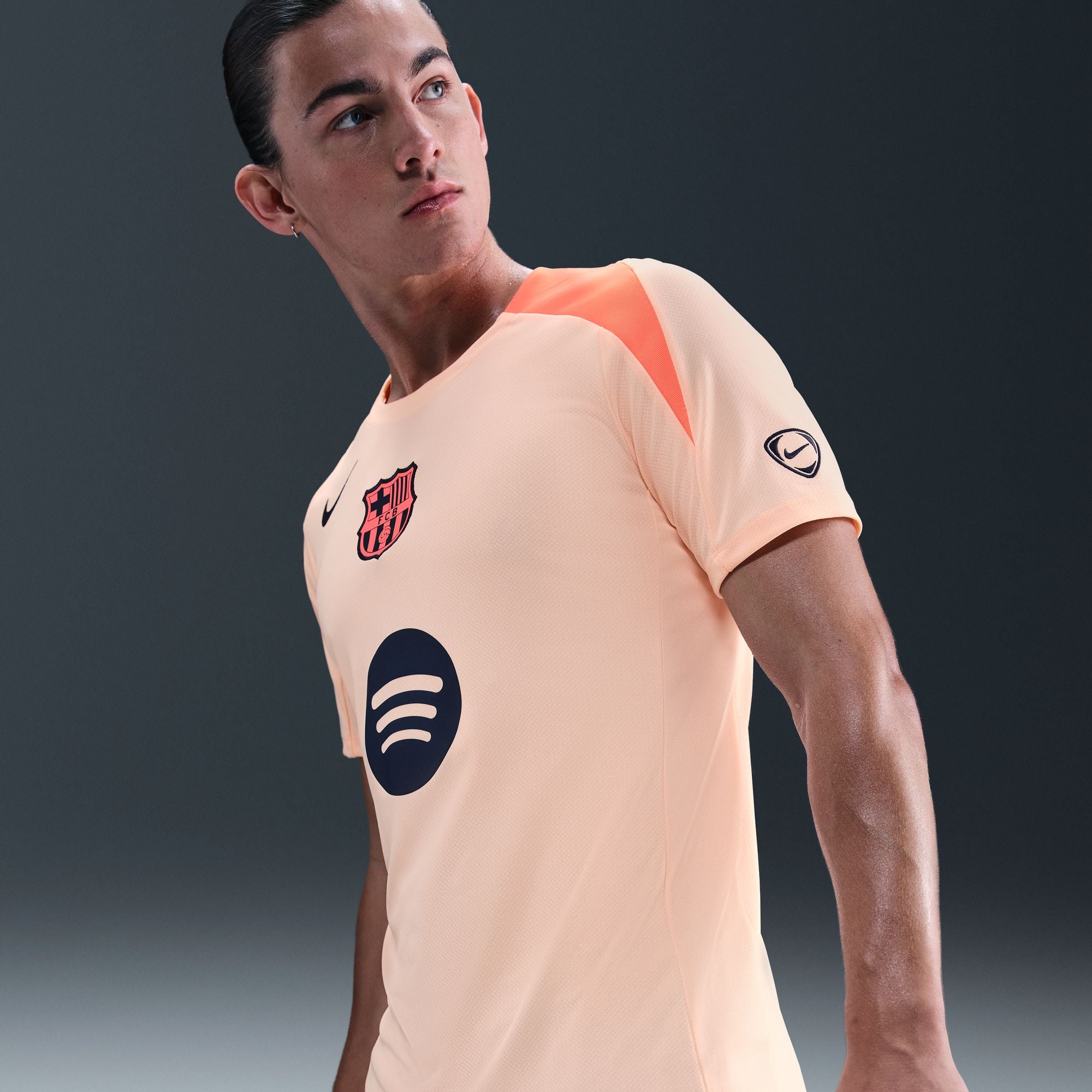Nike FC Barcelona Strike Third Men's Dri-FIT Total 90 Soccer Knit Top - HM3344-808-NIKE by Nike | Available at Niky's Sports