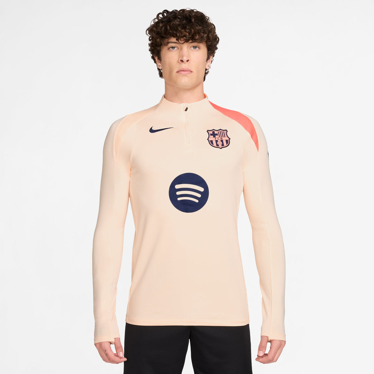 Nike FC Barcelona Strike Third Men&#39;s Dri-FIT Total 90 Soccer Knit Drill Top