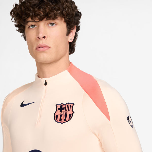 合*3様 FC Barcelona Nike Dri-FIT ジャージ Mサイズ Nike FC Barcelona Strike Men's Dri-FIT Soccer Drill Top