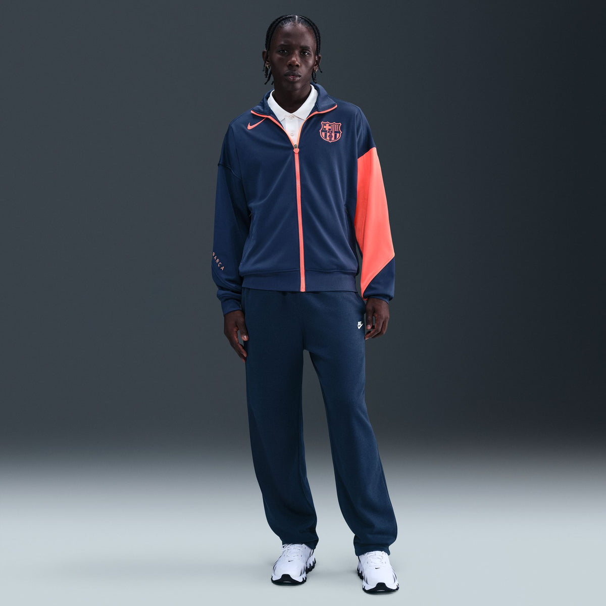 Nike FC Barcelona Academy Pro Third Men&#39;s Dri-FIT Total 90 Soccer Anthem Jacket