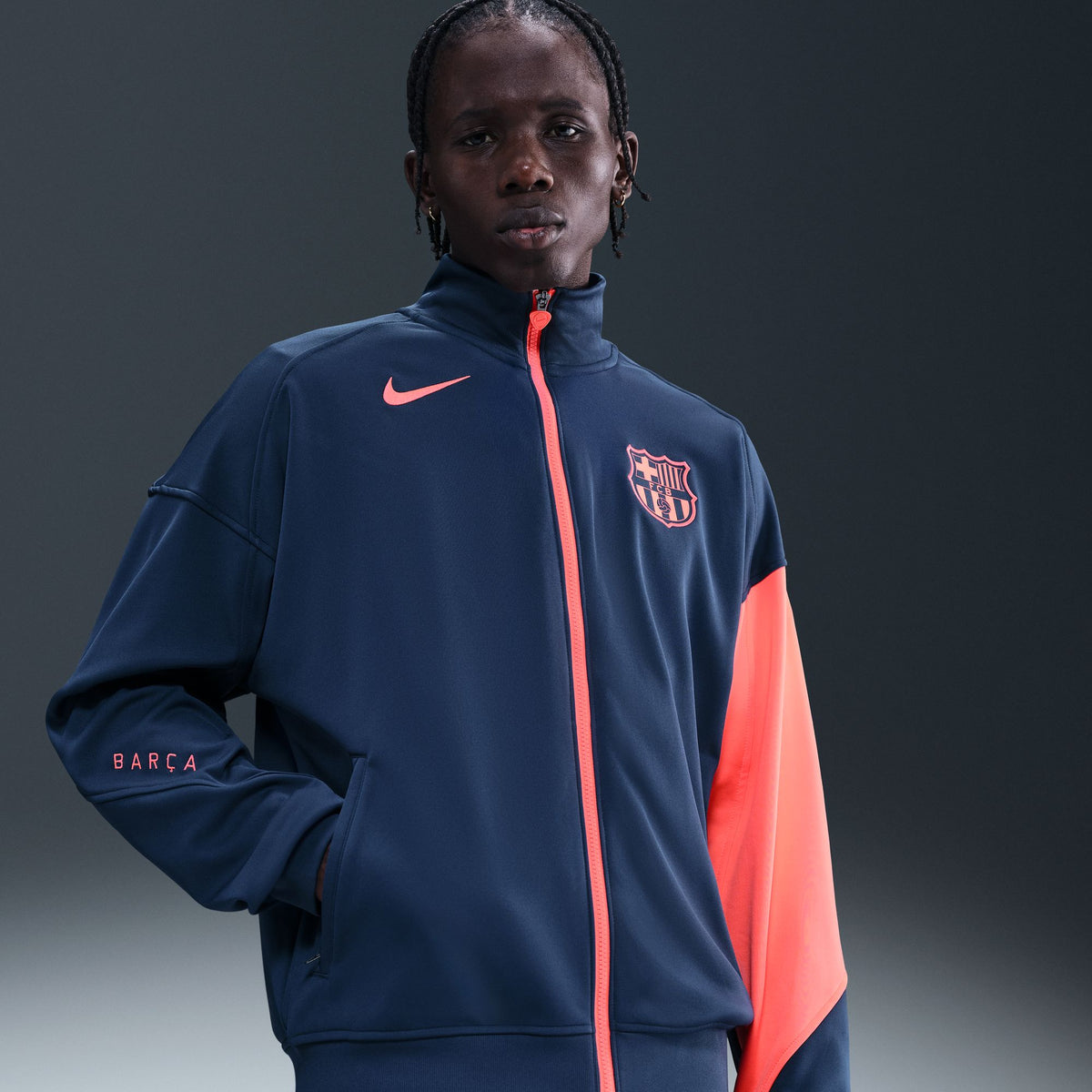 Nike FC Barcelona Academy Pro Third Men's Dri-FIT Total 90 Soccer Anthem Jacket