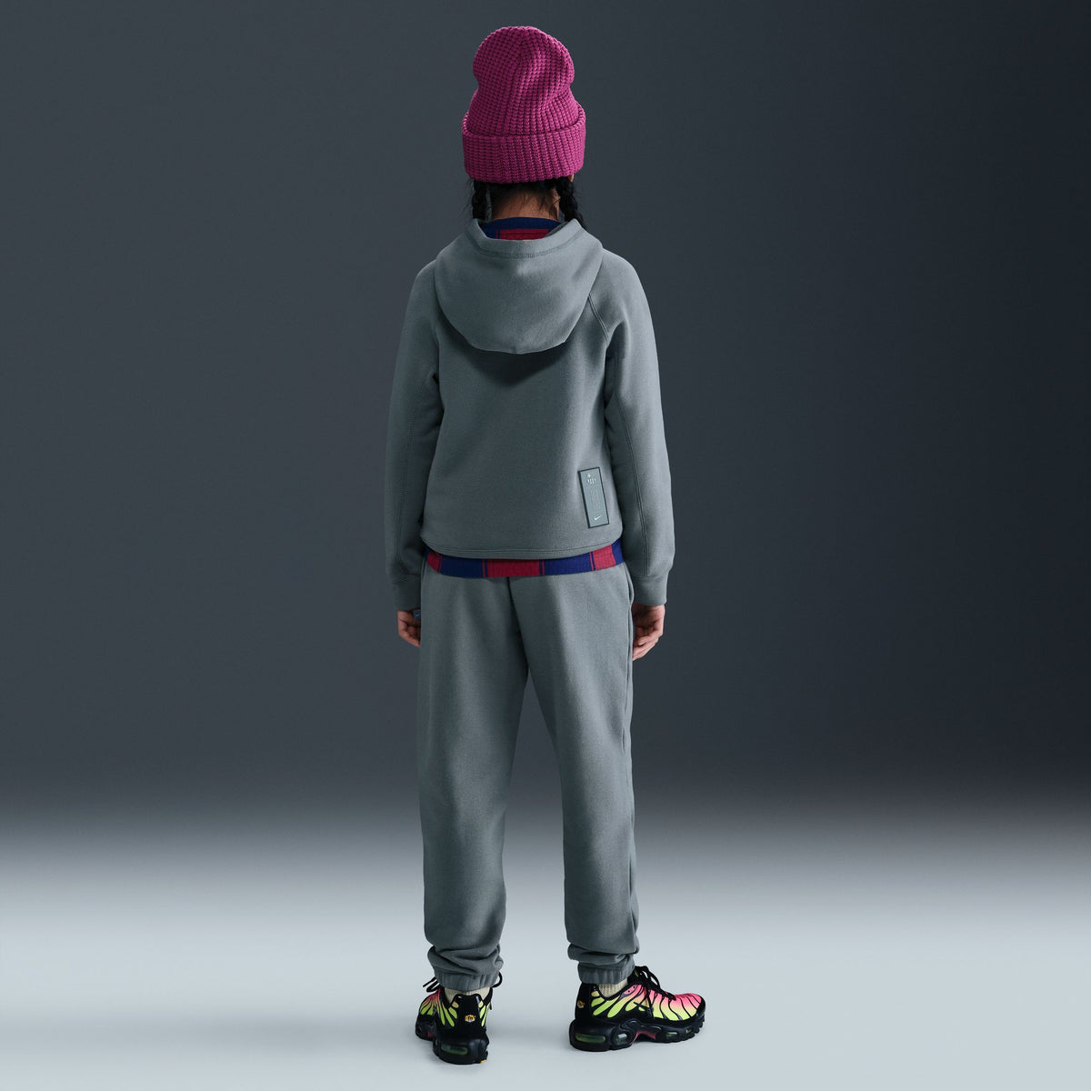 Nike FC Barcelona Air Big Kids' Soccer Pullover Hoodie