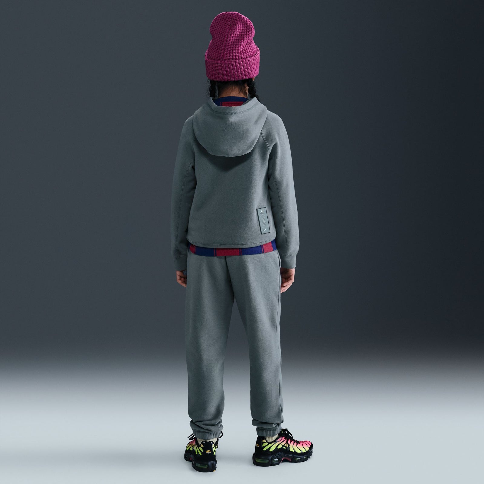 Nike FC Barcelona Air Big Kids' Soccer Pullover Hoodie