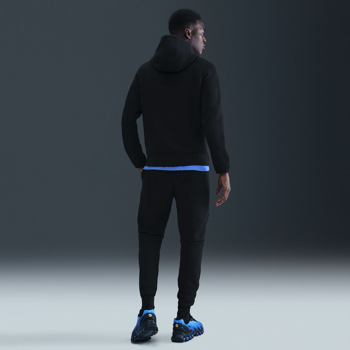 Nike Chelsea FC Tech Windrunner Men's Total 90 Soccer Fleece Full-Zip Jacket - HM3676-011-NIKE by Nike | Available at Niky's Sports