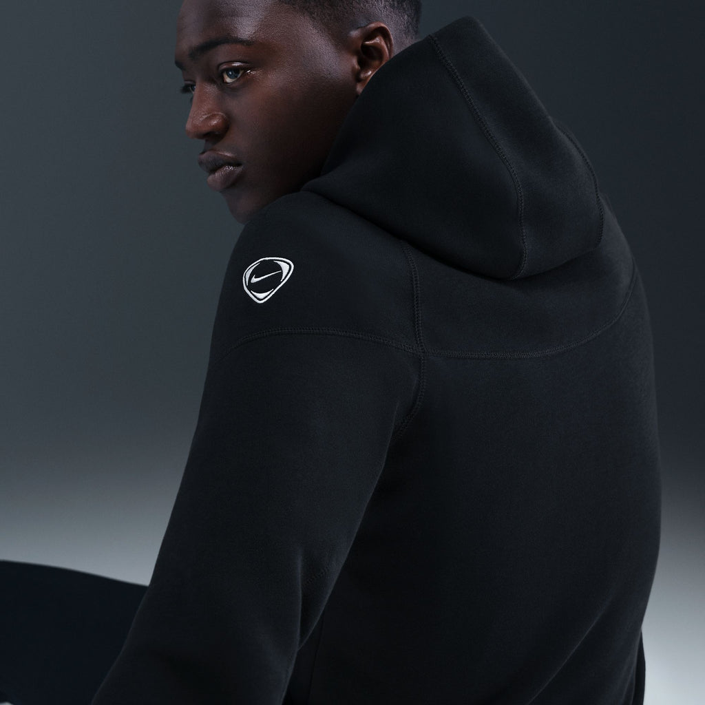 Nike Chelsea FC Tech Windrunner Men's Total 90 Soccer Fleece Full-Zip Jacket - HM3676-011-NIKE by Nike | Available at Niky's Sports