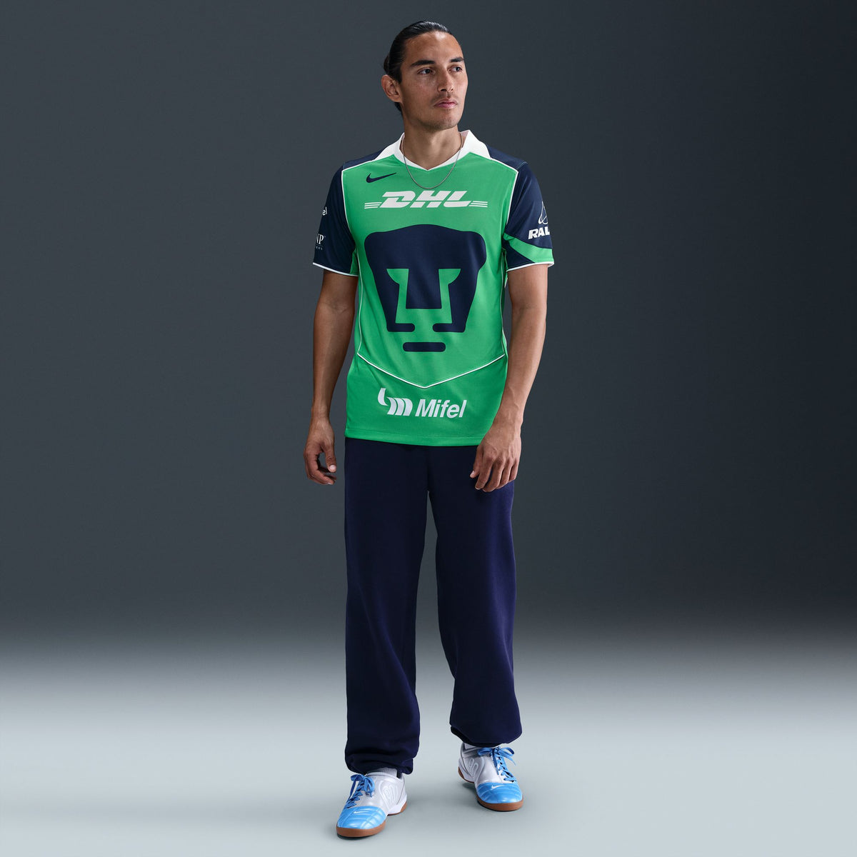 Nike Pumas UNAM 2025/26 Stadium Third Men&#39;s Dri-FIT Total 90 Soccer Replica Jersey