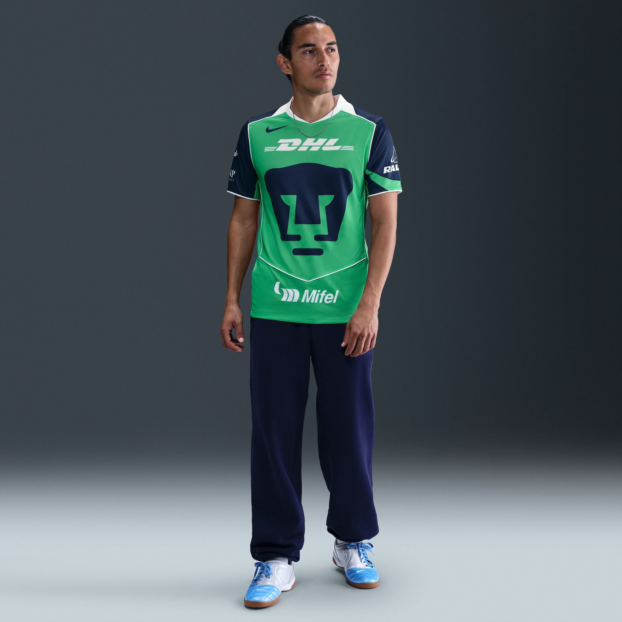 Nike Pumas UNAM 2025/26 Stadium Third Men's Dri-FIT Total 90 Soccer Replica Jersey - HM3757-389-NIKE by Nike | Available at Niky's Sports