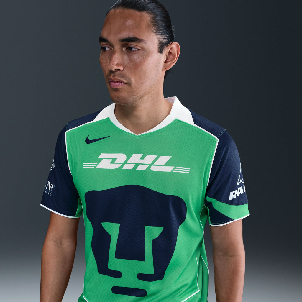 Nike Pumas UNAM 2025/26 Stadium Third Men's Dri-FIT Total 90 Soccer Replica Jersey - HM3757-389-NIKE by Nike | Available at Niky's Sports