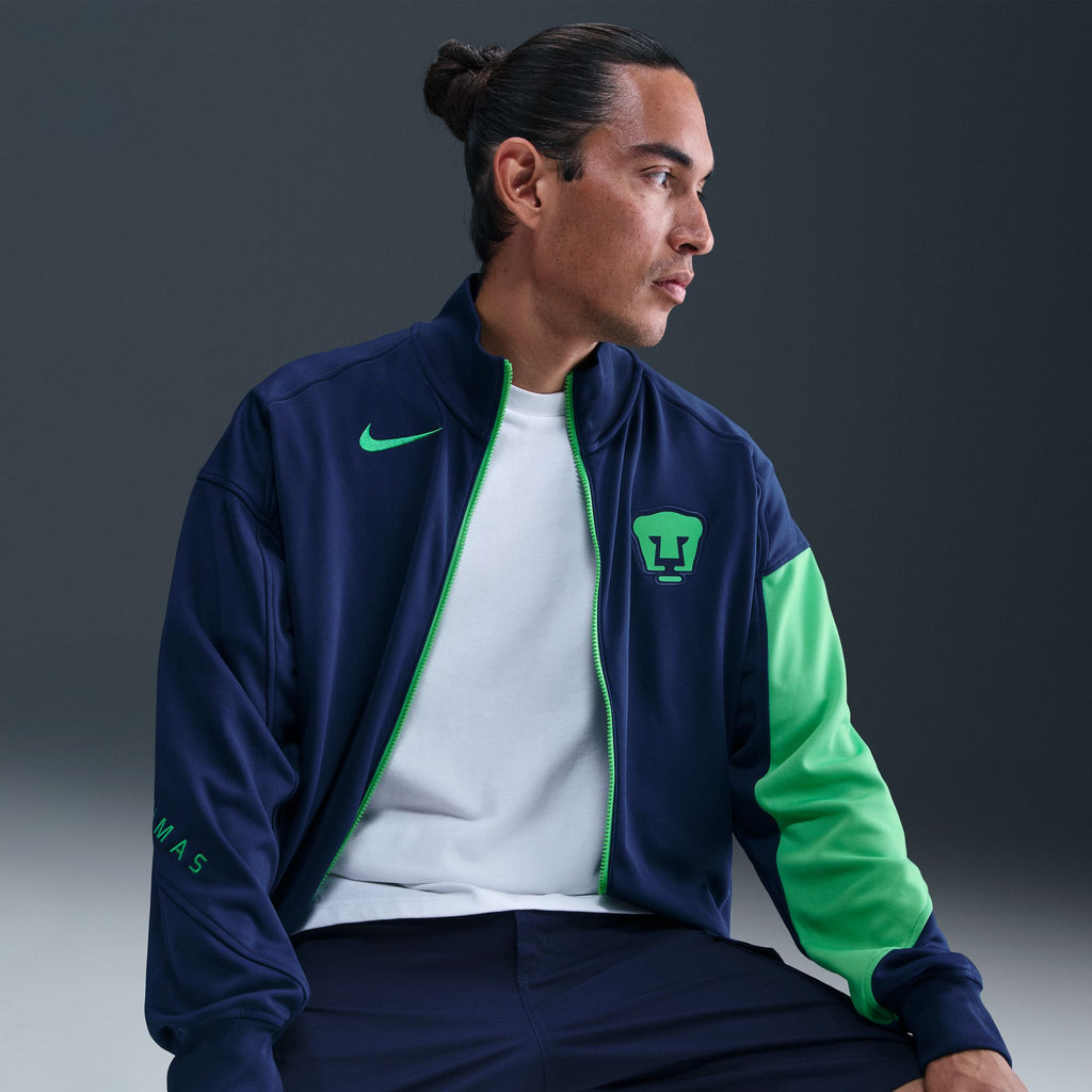 Nike Pumas UNAM Academy Pro Third Men's Dri-FIT Total 90 Soccer Anthem Jacket - HM3770-492-NIKE by Nike | Available at Niky's Sports
