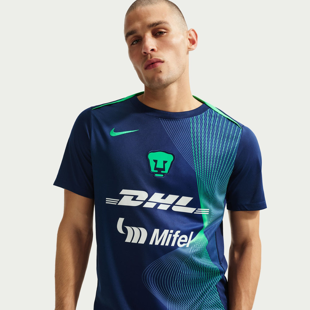 Nike Pumas UNAM Academy Pro Men&#39;s Dri-FIT Soccer Pre-Match Top
