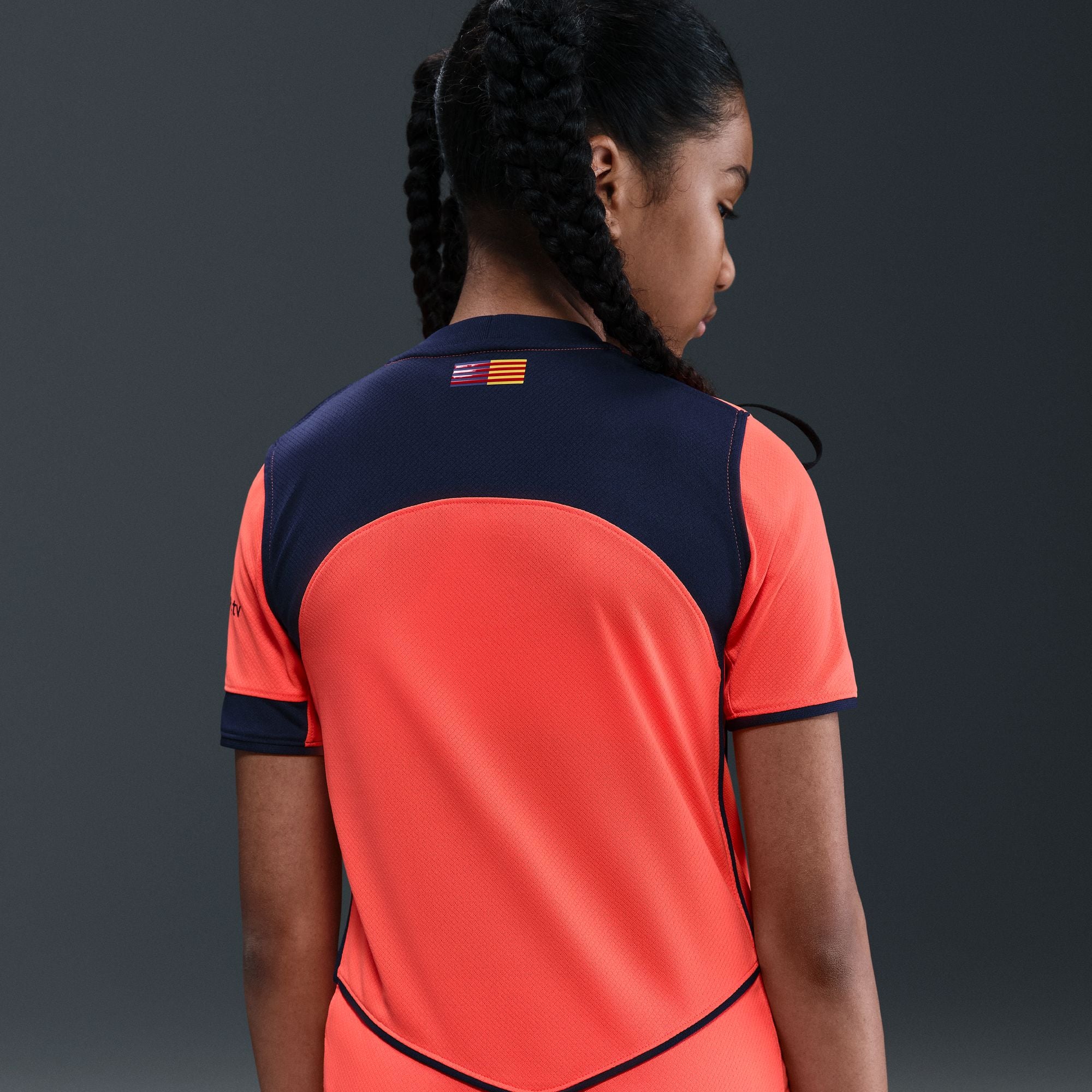 Nike FC Barcelona 2025/26 Stadium Third Big Kids' Dri-FIT Total 90 Soccer Replica Jersey - HM4122-855-NIKE by Nike | Available at Niky's Sports