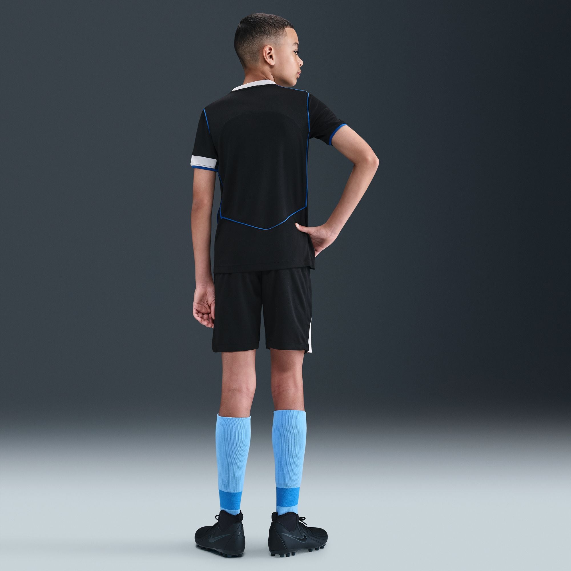 Nike Chelsea FC 2025/26 Stadium Third Big Kids' Dri-FIT Total 90 Soccer Replica Jersey - HM4123-011-NIKE by Nike | Available at Niky's Sports