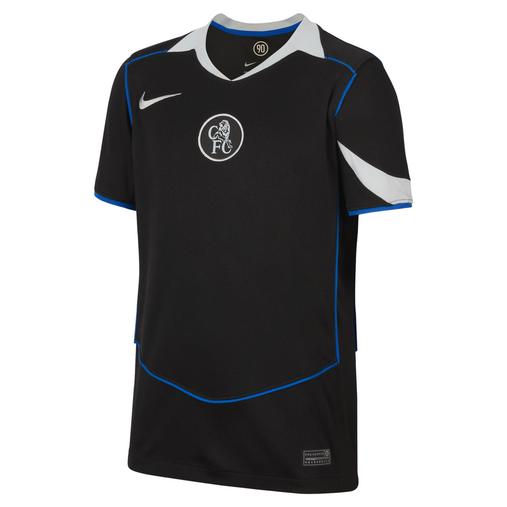 Nike Chelsea FC 2025/26 Stadium Third Big Kids' Dri-FIT Total 90 Soccer Replica Jersey - HM4123-011-NIKE by Nike | Available at Niky's Sports