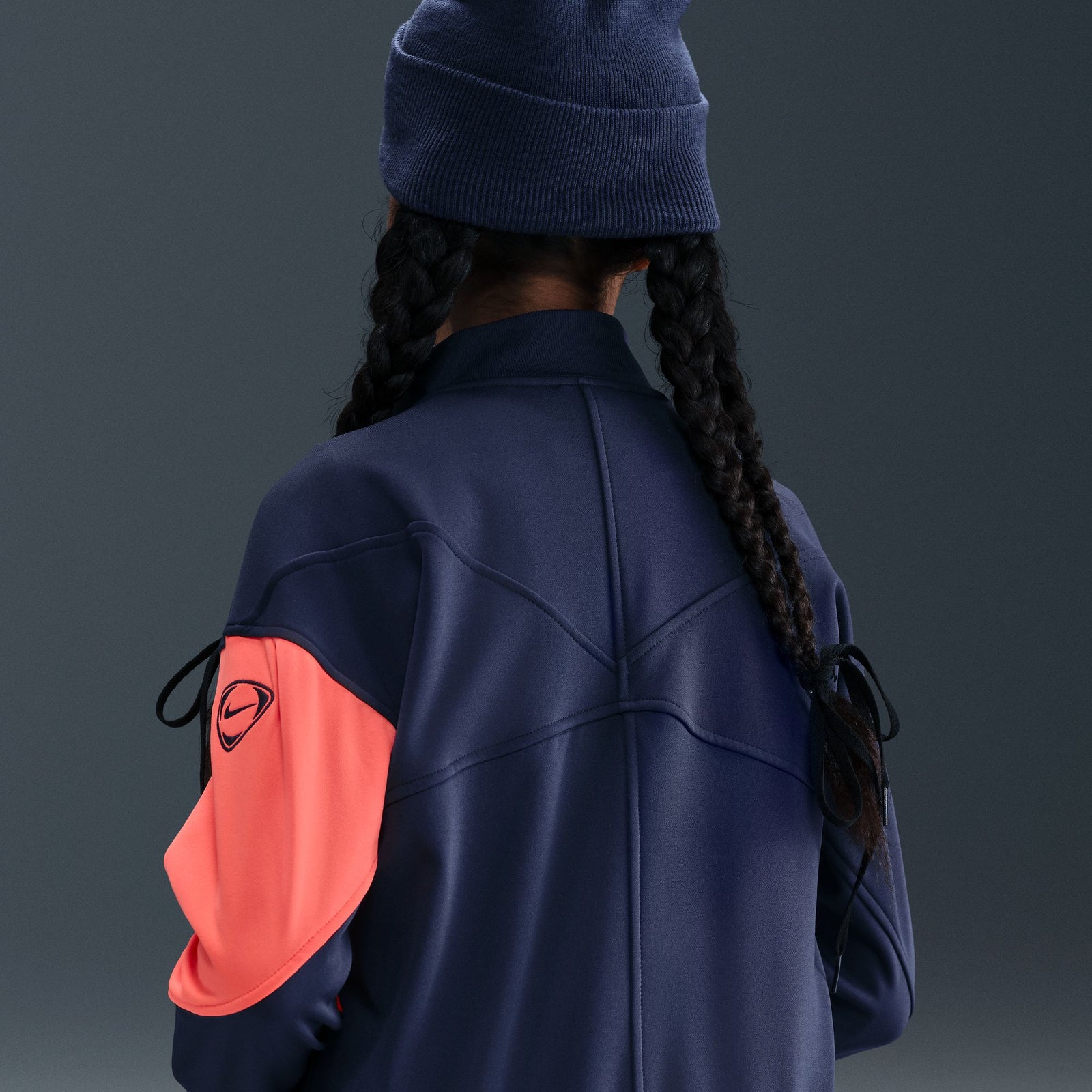 FC Barcelona Academy Pro Third Big Kids' Nike Dri-FIT Total 90 Soccer Anthem Jacket - HM4179-410-NIKE by Nike | Available at Niky's Sports