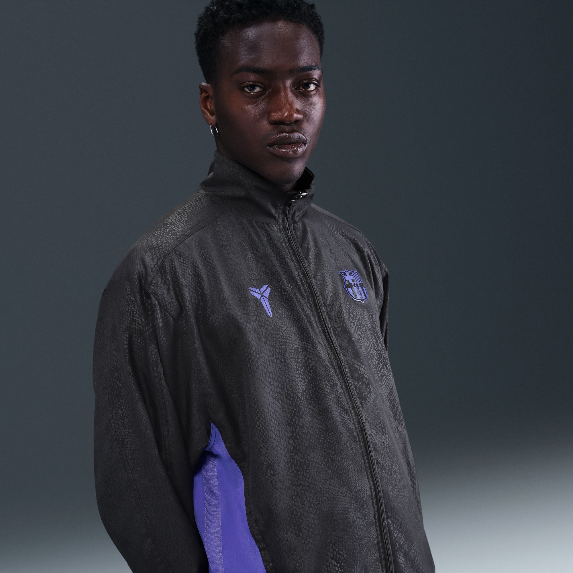 Nike Kobe Bryant FC Barcelona Away Men's Soccer Graphic Track Jacket - HM4217-010-NIKE by Nike | Available at Niky's Sports