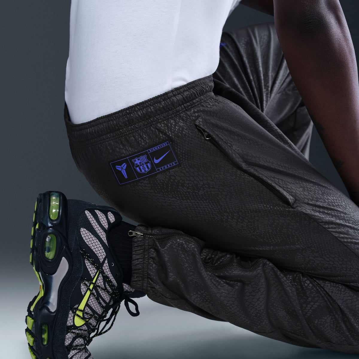 Nike Kobe Bryant FC Barcelona Away Men's Soccer Graphic Track Pants - HM4228-010-NIKE by Nike | Available at Niky's Sports