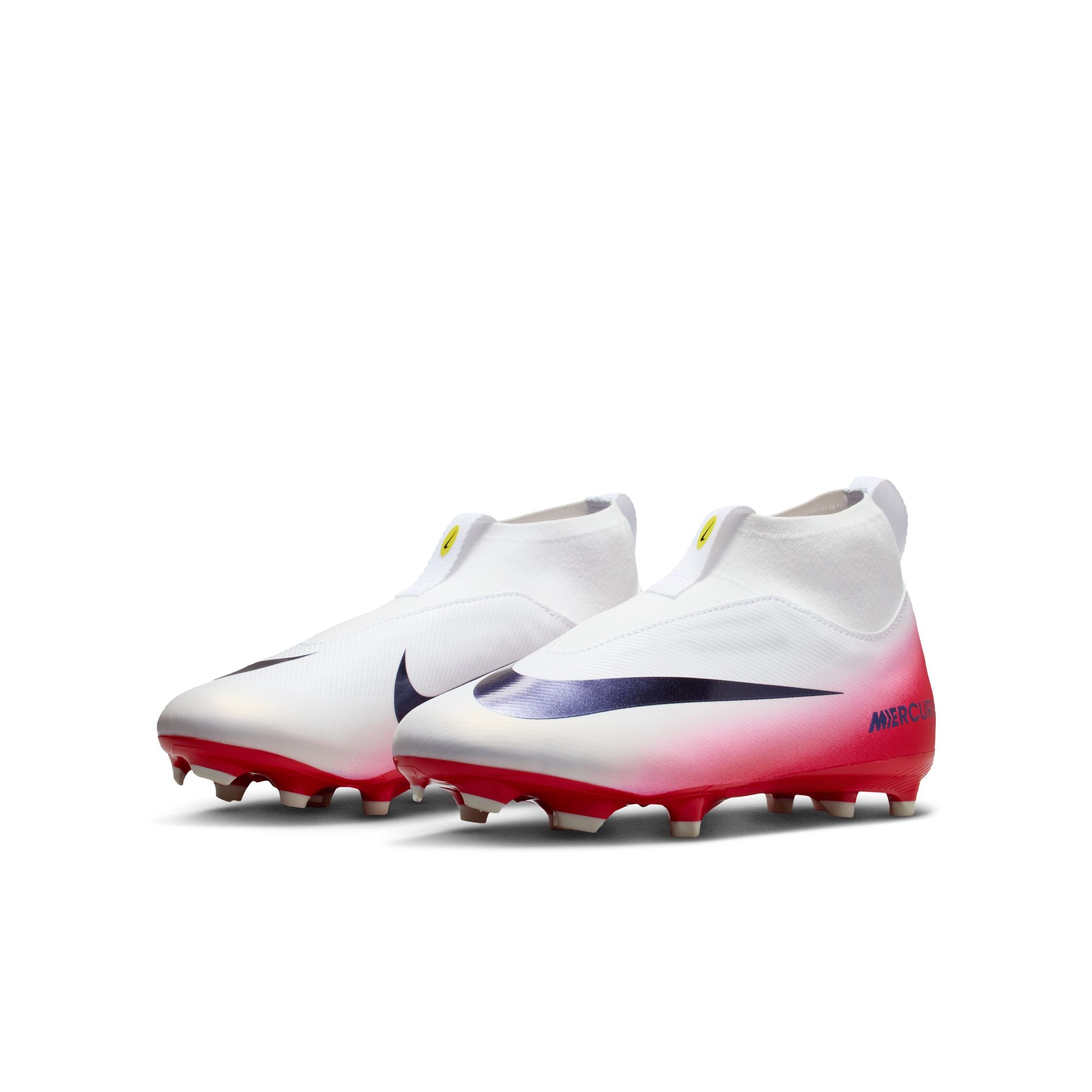 Nike Jr. Mercurial Superfly 10 Academy LV8 Big Kids' Multi-Ground High-Top Soccer Cleats - HM8956-600-NIKE by Nike | Available at Niky's Sports