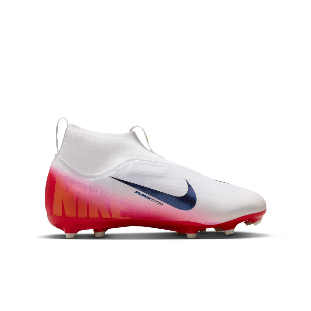 Nike Jr. Mercurial Superfly 10 Academy LV8 Big Kids' Multi-Ground High-Top Soccer Cleats - HM8956-600-NIKE by Nike | Available at Niky's Sports