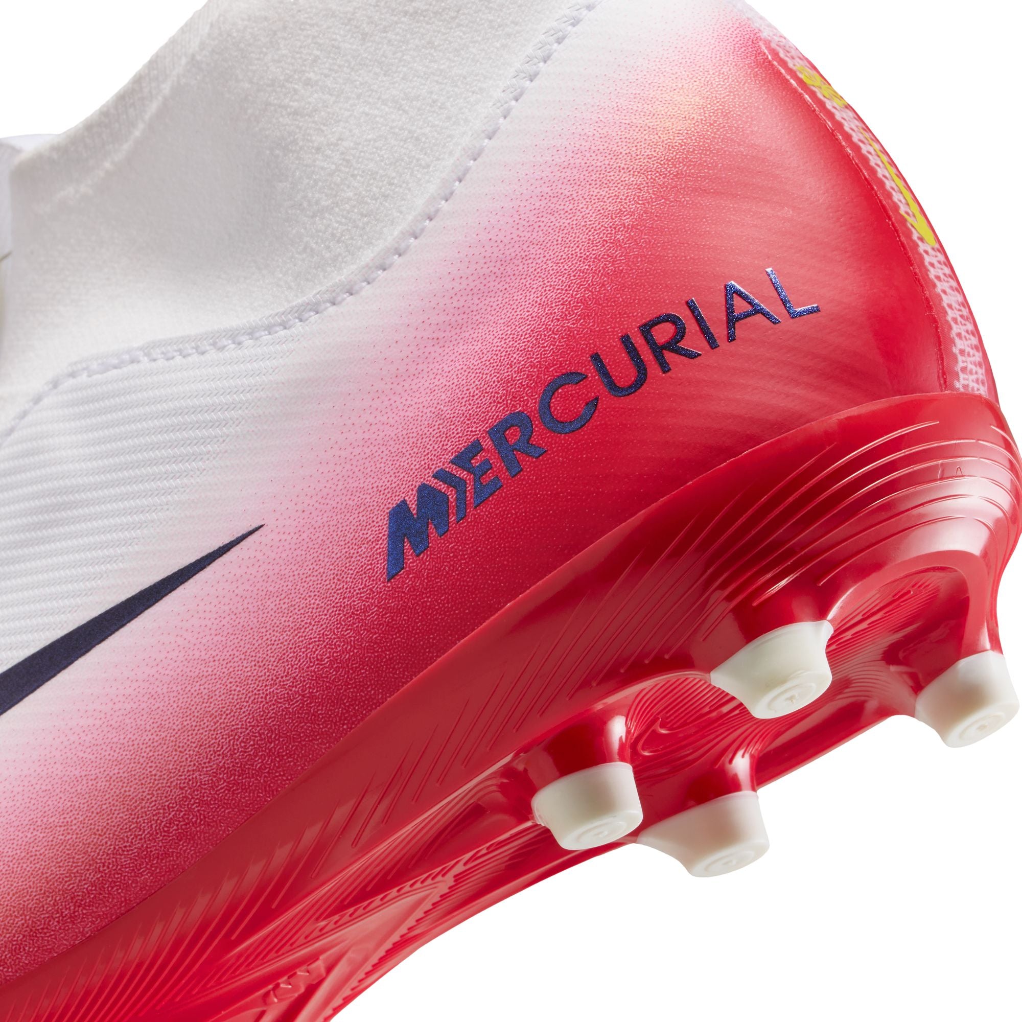 Nike Jr. Mercurial Superfly 10 Academy LV8 Big Kids' Multi-Ground High-Top Soccer Cleats - HM8956-600-NIKE by Nike | Available at Niky's Sports