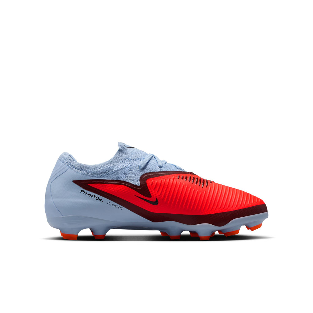 Nike Jr. Phantom 6 Low Pro Big Kids' Multi-Ground Soccer Cleats - HM9204-400-NIKE by Nike | Available at Niky's Sports