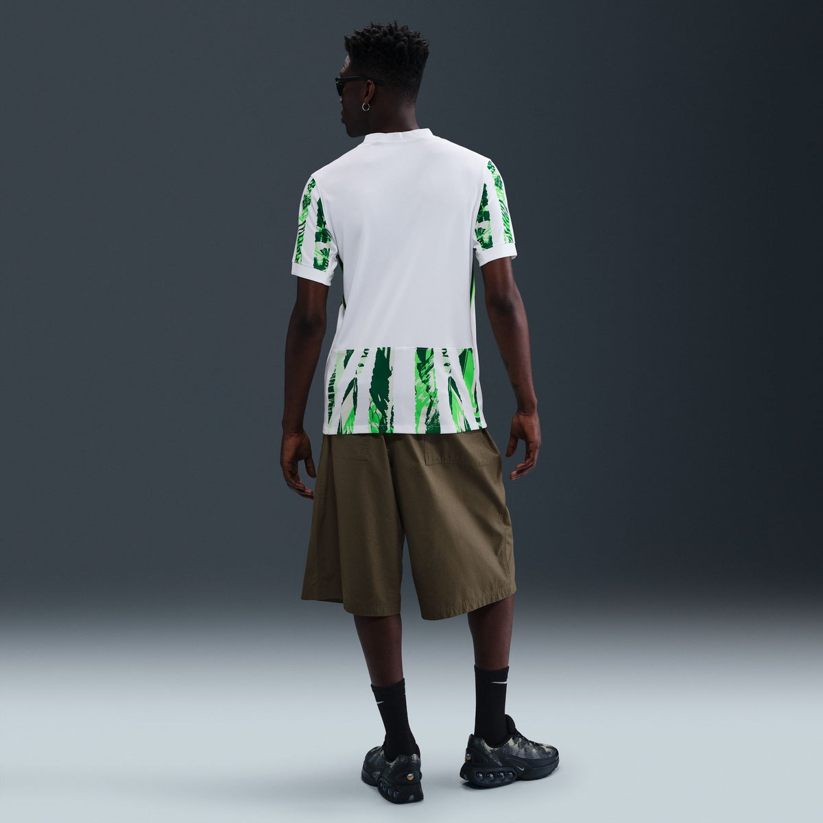 Nigeria 2025 Stadium Away (Women's Team) Men's Nike Dri-FIT Soccer Replica Jersey - HM9660-100-NIKE by Nike | Available at Niky's Sports